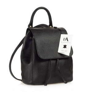 Rucsac dama din piele naturala DiAmanti Umberto Nero